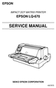 Thumbnail EPSON LQ-670 IMPACT DOT MATRIX PRINTER SERVICE REPAIR MANUAL Thumbnail EPSON LQ-670 IMPACT DOT MATRIX PRINTER SERVICE REPAIR MANUAL