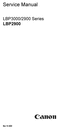Thumbnail Canon Lbp2900 / Lbp3000 Service Manual Thumbnail Canon Lbp2900 / Lbp3000 Service Manual
